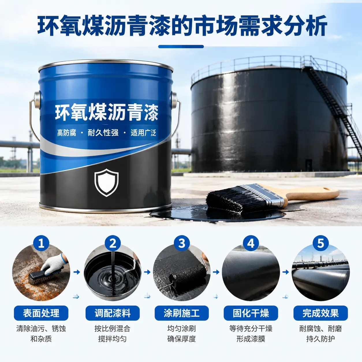 环氧煤沥青漆的市场需求分析